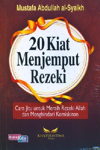 Cover Buku 20 Kiat Menjemput Rezeki
