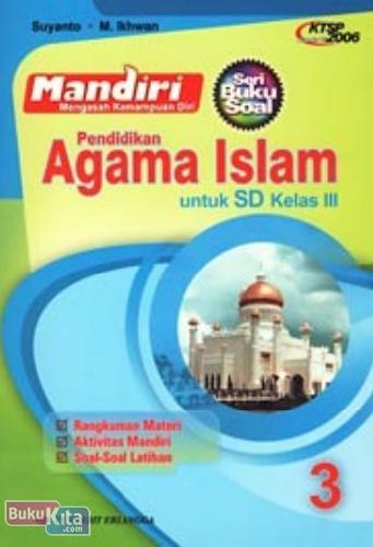 Cover Buku Mandiri Agama Islam Jl.3/KTSP 1