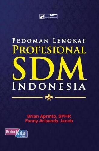 Cover Buku Pedoman Lengkap Profesional SDM Indonesia (ilmu manajemen)
