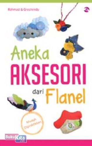Cover Buku Aneka Aksesori dari Flanel