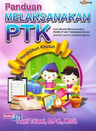 Cover Buku Panduan Melaksanakan PTK Pendidikan Khusus