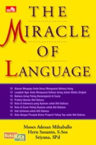 Cover Buku The Miracle of Language