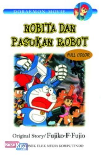 Cover Buku Doraemon Movie : Nobita dan Pasukan Robot