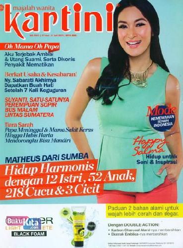 Cover Buku Majalah Kartini No 2351 | 27 Juni - 11 Juli 2013