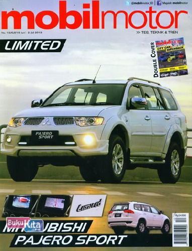 Cover Buku Majalah Mobil Motor No 12 | 19 Juni - 2 Juli 2013