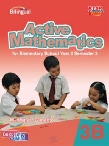 Cover Buku Active Mathematics Jl.3B Bilingual 1