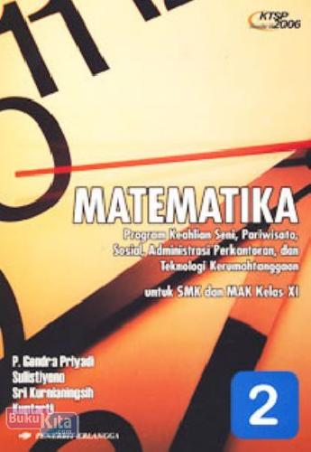 Cover Buku Matematika U/Par Smk Jl.2/KTSP 1