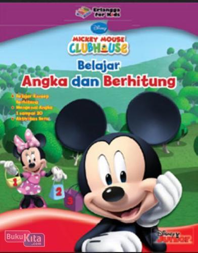 Cover Buku Mickey Mouse: Belajar Angka & Berhitung 1