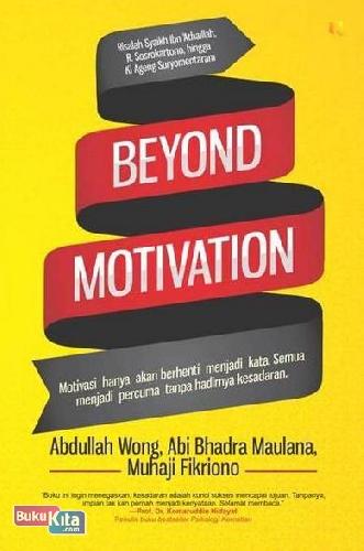 Cover Buku Beyond Motivation