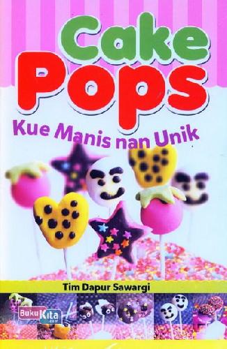 Cover Buku Cake Pops Kue Manis nan Unik