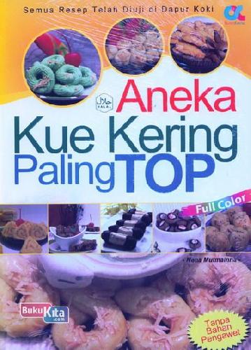 Cover Buku Aneka Kue Kering Paling Top (full color)
