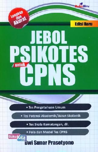 Cover Buku Jebol ikotes untuk CPNS Edisi Baru 