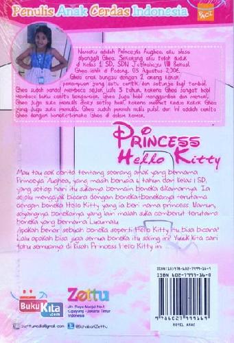 Cover Belakang Buku Princess Hello Kitty