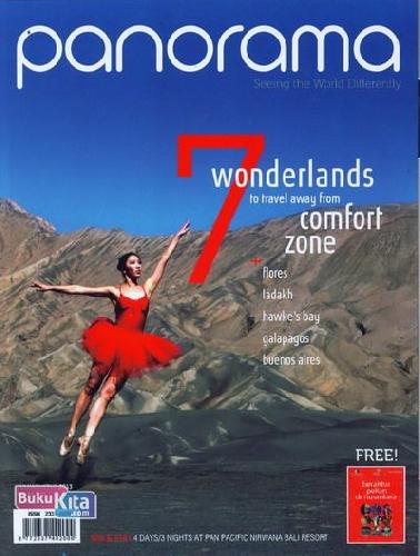 Cover Buku Majalah PANORAMA Travel & Leisure Magazine Edisi Juli - Agustus 2013