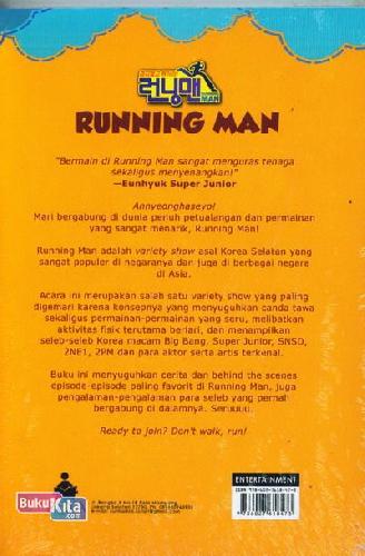 Cover Belakang Buku Running Man (Reality Show Kocak No 1 di Korea)