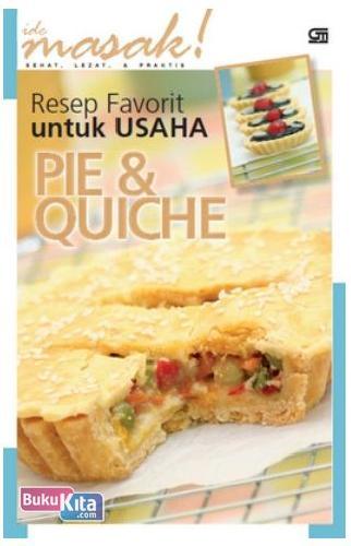 Cover Buku Resep Favorit untuk Usaha : Pie & Quiche