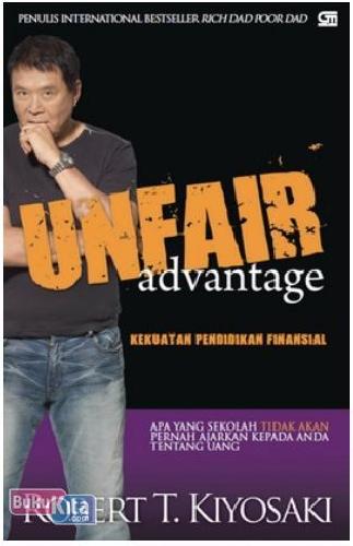 Cover Buku Unfair Advantage