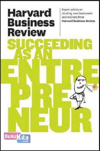 Cover Buku Harvard Business Review on Succeeding as an Entrepreneur (English Version)