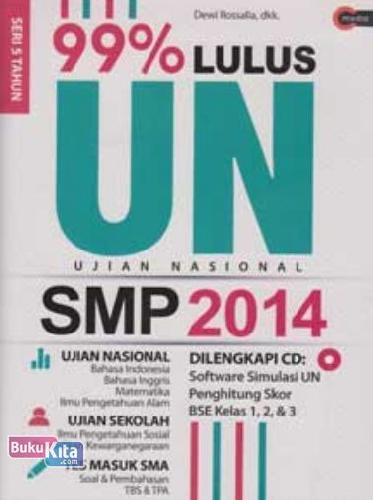 Cover Buku 99% Lulus UN SMP 2014