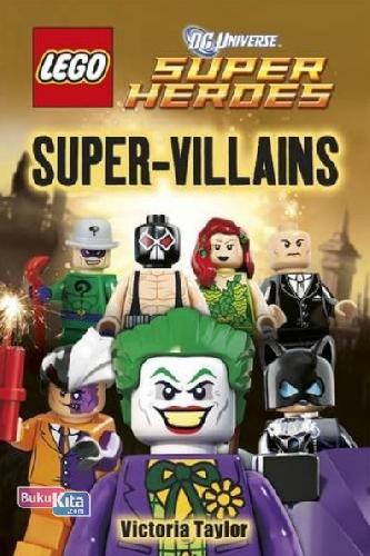 Cover Buku DKR LEGO DC Super Heroes Super Villains (HC) (English Version)