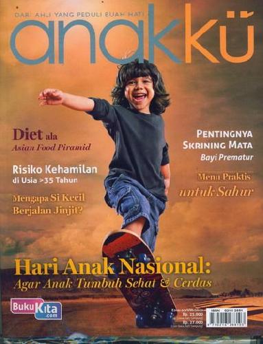 Cover Buku Majalah Anakku Edisi 07 - 2013