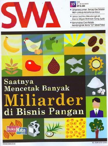 Cover Buku Majalah SWA Sembada No. 15 | 18 - 28 Juli 2013