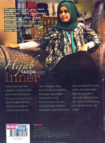 Cover Belakang Buku Hijab Tanpa Inner