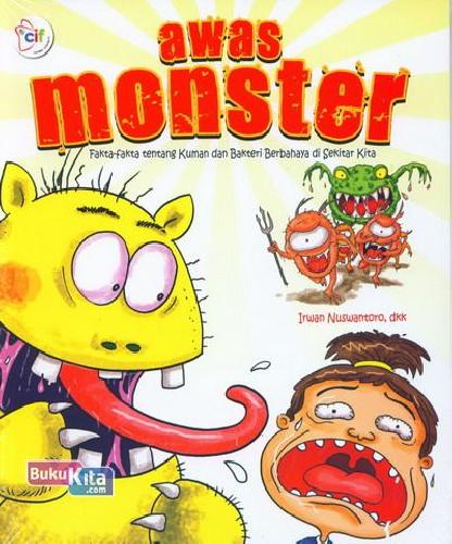 Cover Depan Buku Awas Monster (2013)