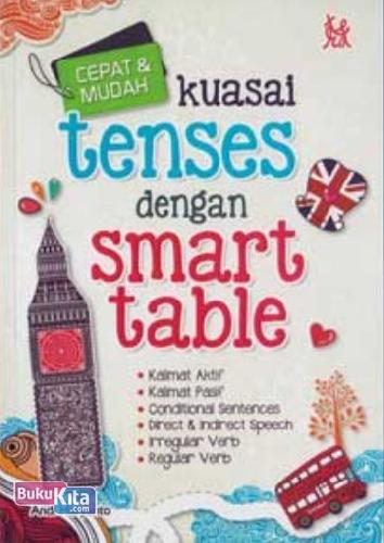 Cover Buku Cepat & Mudah Kuasai Tenses dengan Smart Table