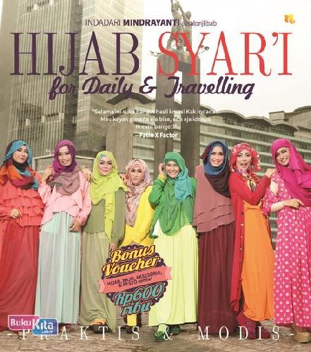 Cover Buku Hijab Syari For Daily And Travelling