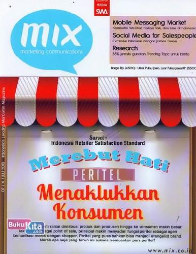 Cover Buku Majalah MIX Marketing Communications Edisi 07 - 2013