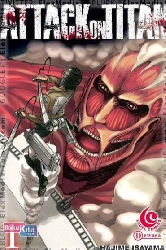Cover Buku Attack On Titan 01: Lc