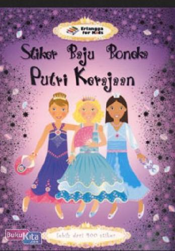 Cover Buku Stiker Baju Boneka: Putri Kerajaan 1