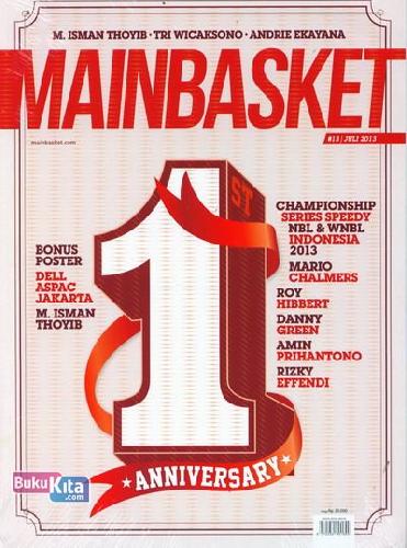 Cover Buku Majalah Main Basket Edisi 13 - Juli 2013