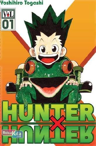 Cover Buku Hunter X Hunter 01