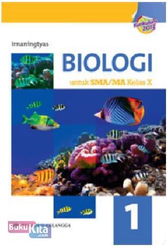 Cover Buku Biologi untuk SMA/MA Kelas X 1