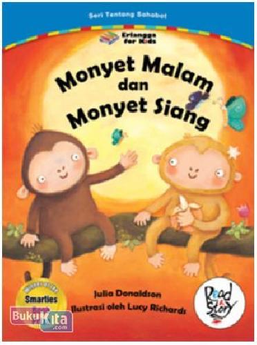 Cover Buku Monyet Malam Dan Monyet Siang 1