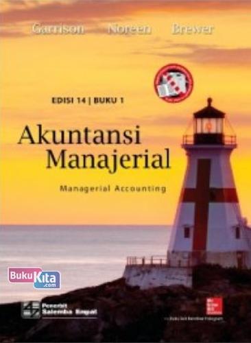 Cover Buku Akuntansi Manajerial (Managerial Accounting) 1, E14 (Koran)