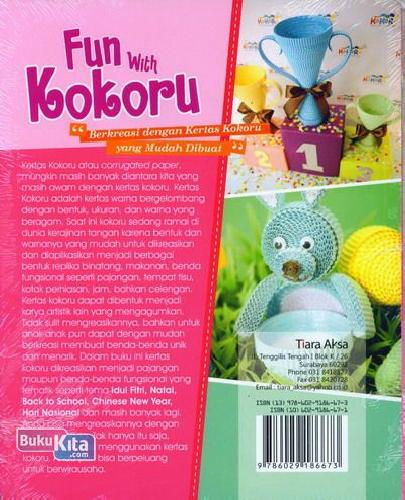 Cover Belakang Buku Fun With Kokoru