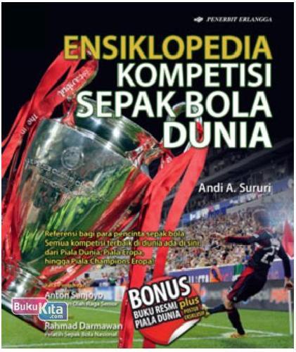 Cover Buku Paket Ensiklopedia Kempetisi Sepakbola Dunia 1