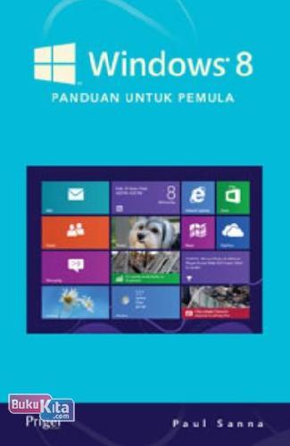 Cover Buku Windows 8 : Panduan Untuk Pemula