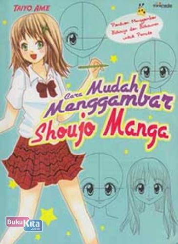 Cover Buku Cara Mudah Menggambar Shoujo Manga