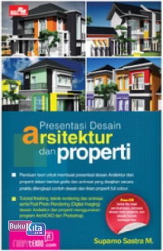 Cover Buku Presentasi Desain Arsitektur dan Properti