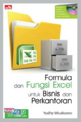 Cover Buku Formula dan Fungsi Excel untuk Bisnis dan Perkantoran