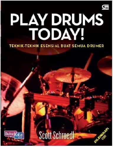 Cover Buku Play Drums Today (Edisi Baru)