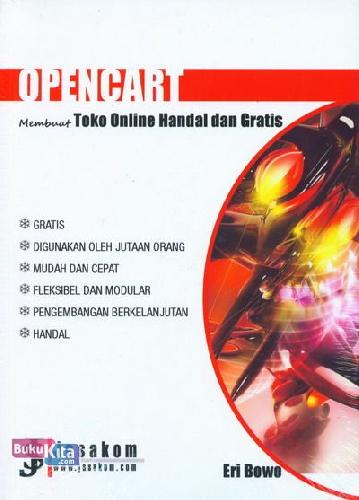 Cover Buku OpenCart : Membuat Toko Online Handal dan Gratis