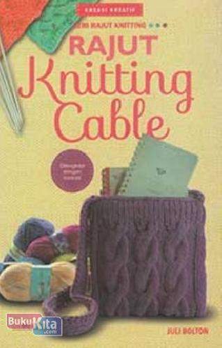 Cover Buku Rajut Knitting Cable