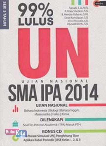 Cover Buku 99% Lulus UN SMA IPA 2014