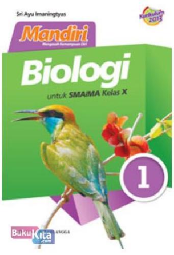 Cover Buku Mandiri Biologi SMA/MA Kelas X 1