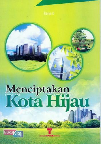 Cover Buku Menciptakan Kota Hijau